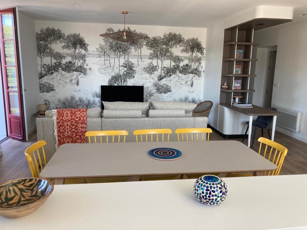 Superbe Appartement T3 Au Centre Plage .Parking Hendaye Dış mekan fotoğraf