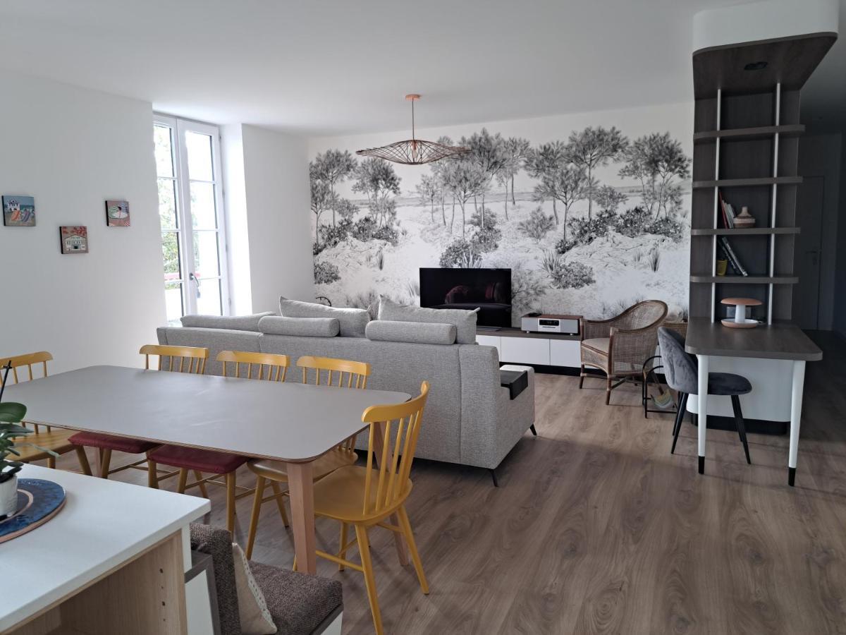 Superbe Appartement T3 Au Centre Plage .Parking Hendaye Dış mekan fotoğraf