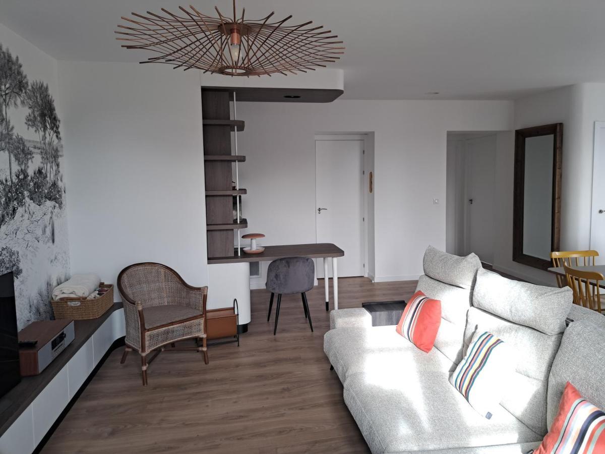 Superbe Appartement T3 Au Centre Plage .Parking Hendaye Dış mekan fotoğraf